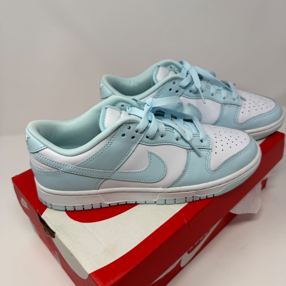 Nike Dunk Low Blue Whisper White Mens‎ Size 7.5 Sneakers DV0831-400